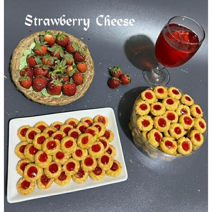 

STRAWBERRY CHEESE COOKIES