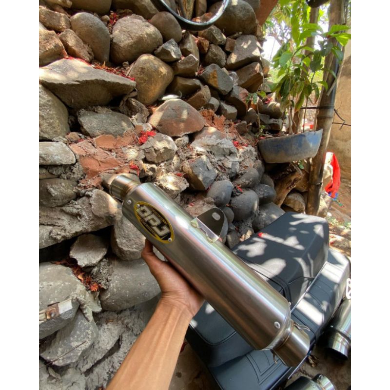 Silincer dpj knalpot dpj tabungnya saja silincer dpj jenong bas ulem spek harian touring