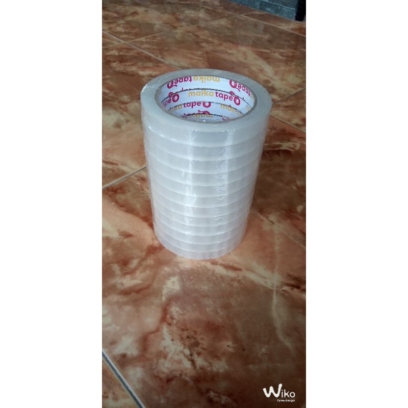 

(1pc) selotip bening isolasi plastik bening besar solasi lengket