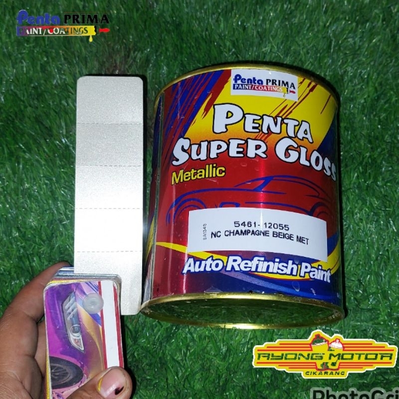 Cat Penta Super Gloss/Cat Duco 12055 NC Champagne Beige Met