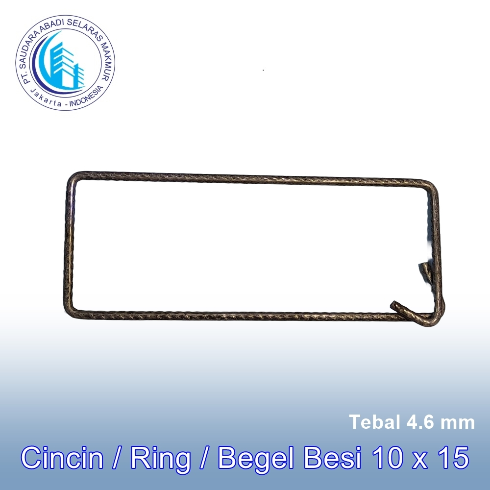 Cincin Ring Begel Besi 10 x 15
