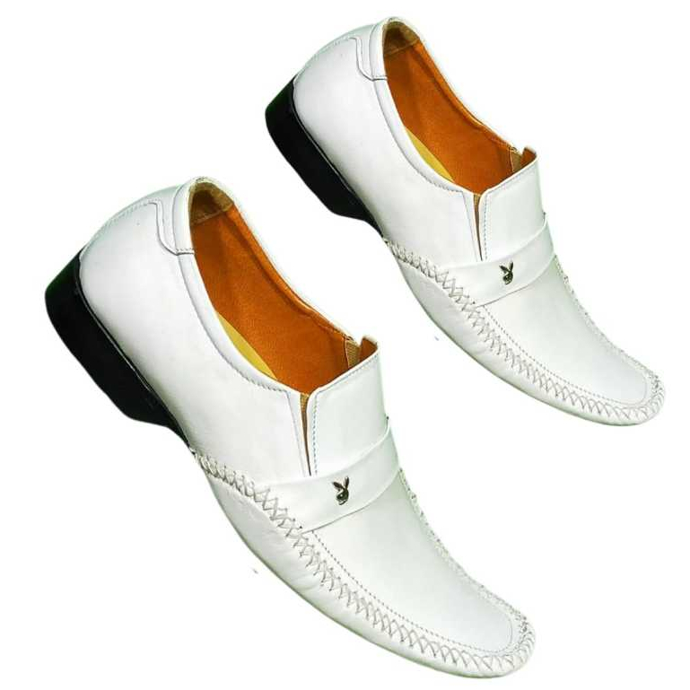Sepatu formal pria sepatu playboy kulit asli Sepatu pantopel pria sepatu pantopel putih sepatu pria