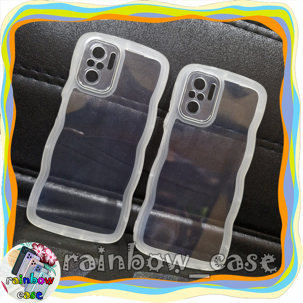 XIAOMI REDMI NOTE 10 4G / 10S / M5S CASE GELOMBANG BENING PROTECT CAMERA