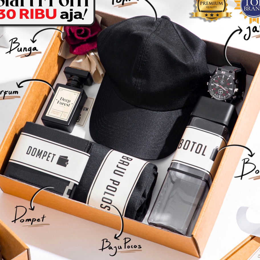 

KODE 77 Hampers Cowok Kado Ulang Tahun Gift Box Kado Special