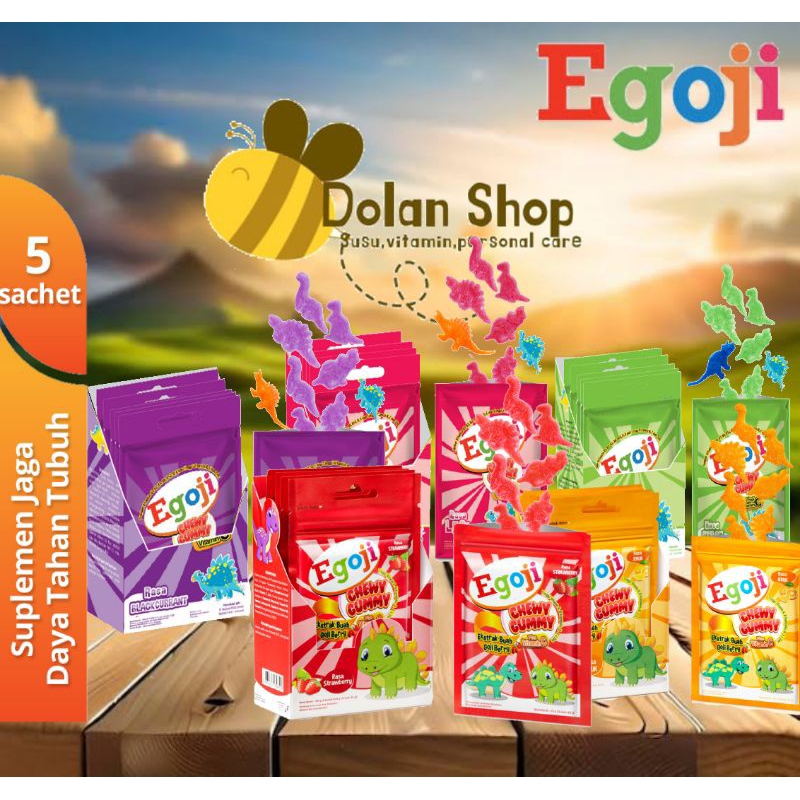 Egoji Gummy Box/Egoji Gummy Saset