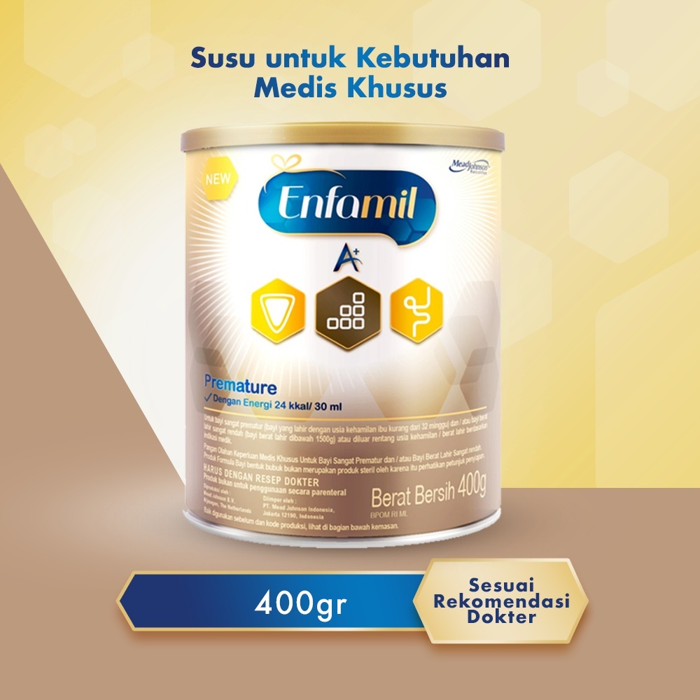 Enfamil A+ Premature Susu Formula Bayi Prematur 400 gr