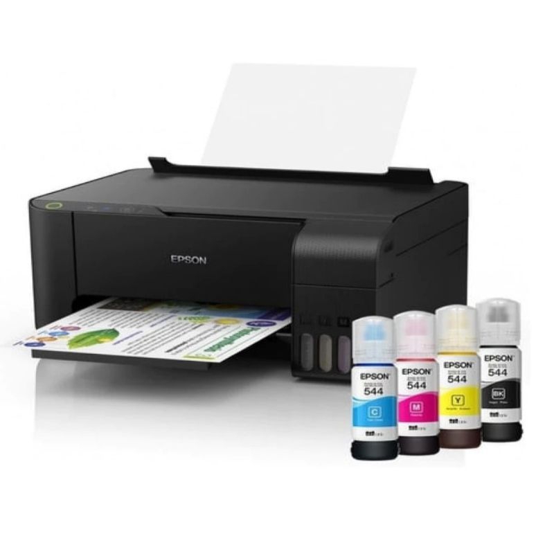 Printer Epson L3210 Prin Scan copy + tinta 1set Ori