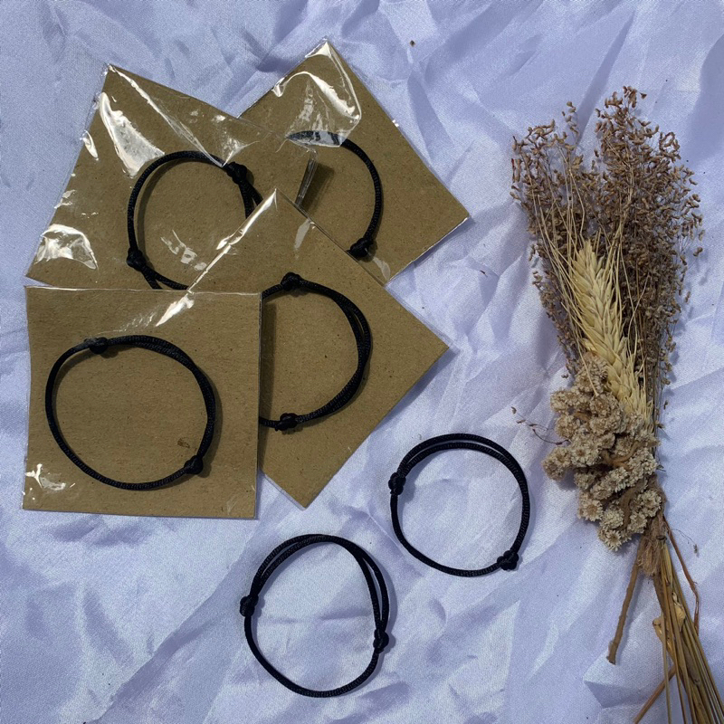 GELANG POLOS HITAM COUPLE