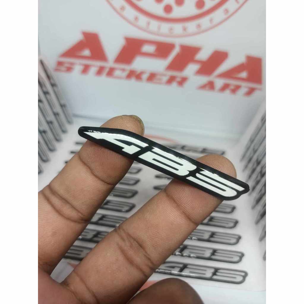 Stiker sticker emblem timbul ABS pcx 160