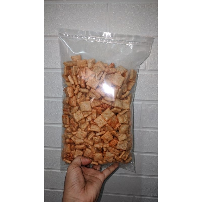 

KERUPUK RAMBAK TAHU PEDAS KEMASAN 150 GR