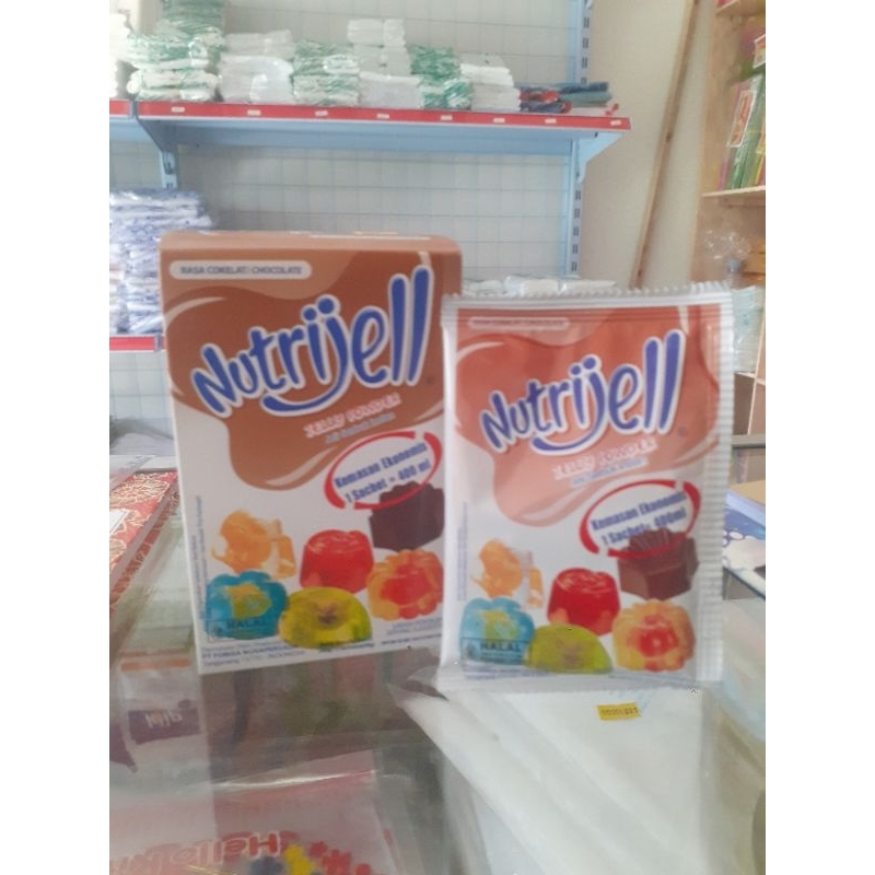 

NUTRIJELL/rasa coklat/chocolate