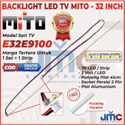 Unik BACKLIGHT TV LED MITO 32 INCH E32E9100 32E9100 Berkualitas