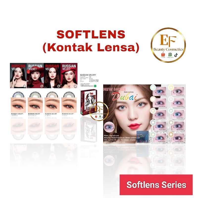 DUBAI Softlens Series Normal | MACARON Softlens - Kontak Lensa Mata