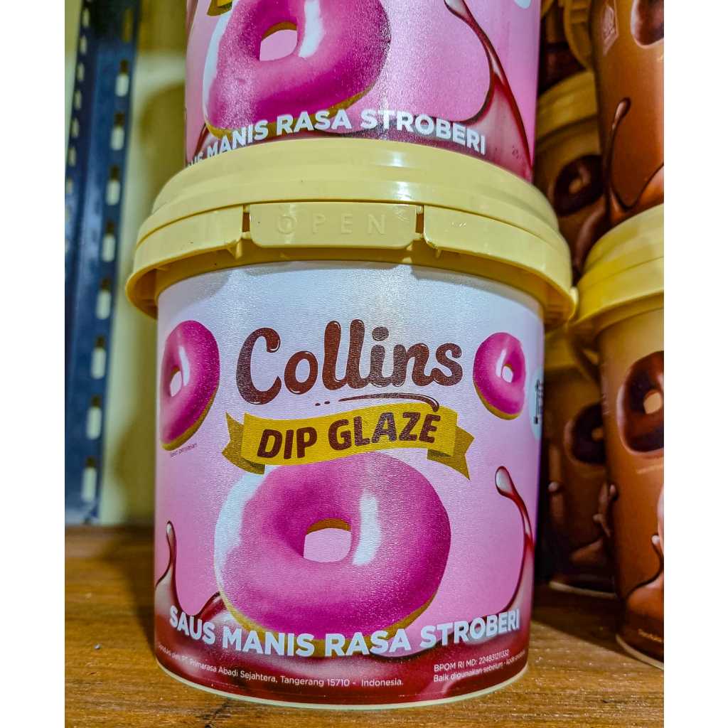 

COLLINS SAUS MANIS DONAT STRAWBERRY 1KG