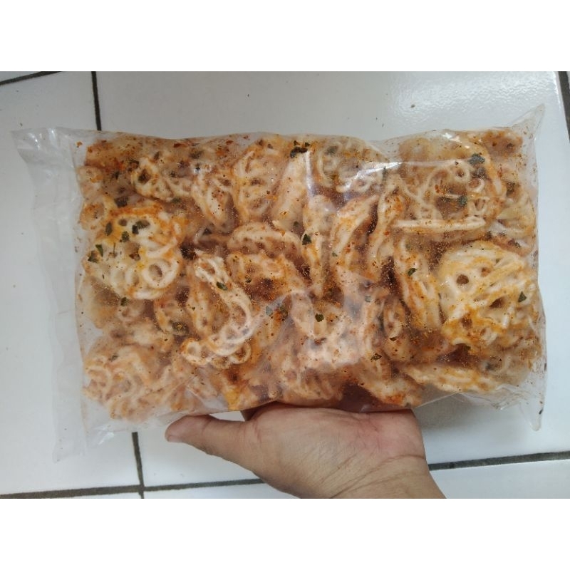 

KERUPUK MAWAR / SEBLAK RAFAEL 250 gr PEDAS / ORIGINAL