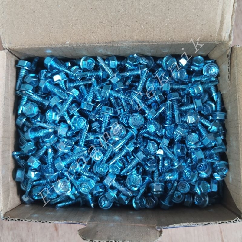 1 Kotak - Baut Taso 10 x 16 Baut Baja Ringan 10x16 - Wilson