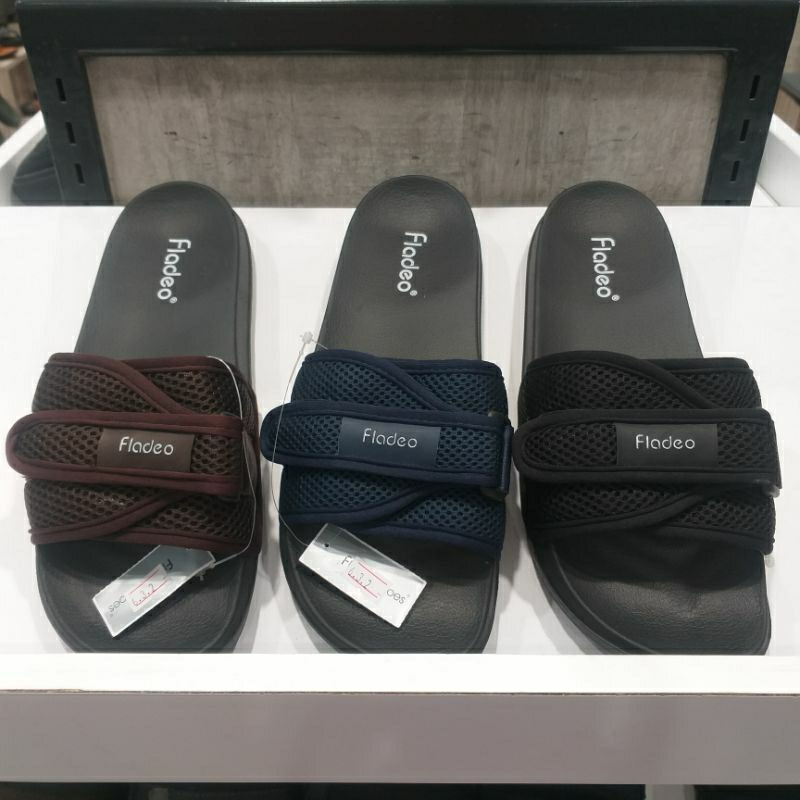 Fladeo Sandal Selop Pria Phylon Slip On Ringan Anti Air Original Brand Matahari