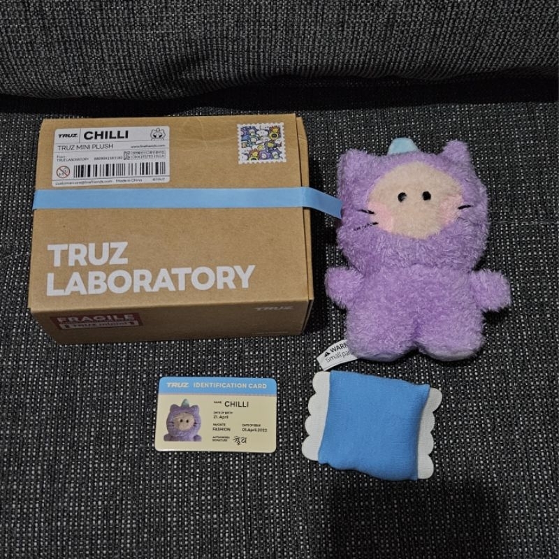 READY STOCK TRUZ MININI PLUSH CHILLI OFFICIAL
