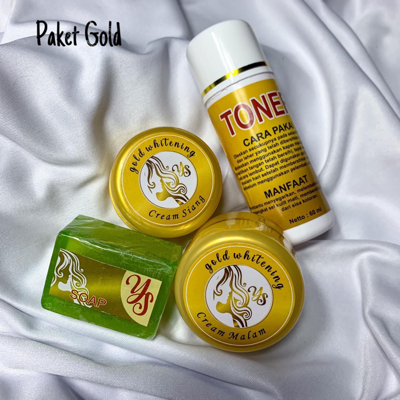 PAKET GOLD YS WHITENING ORIGINAL