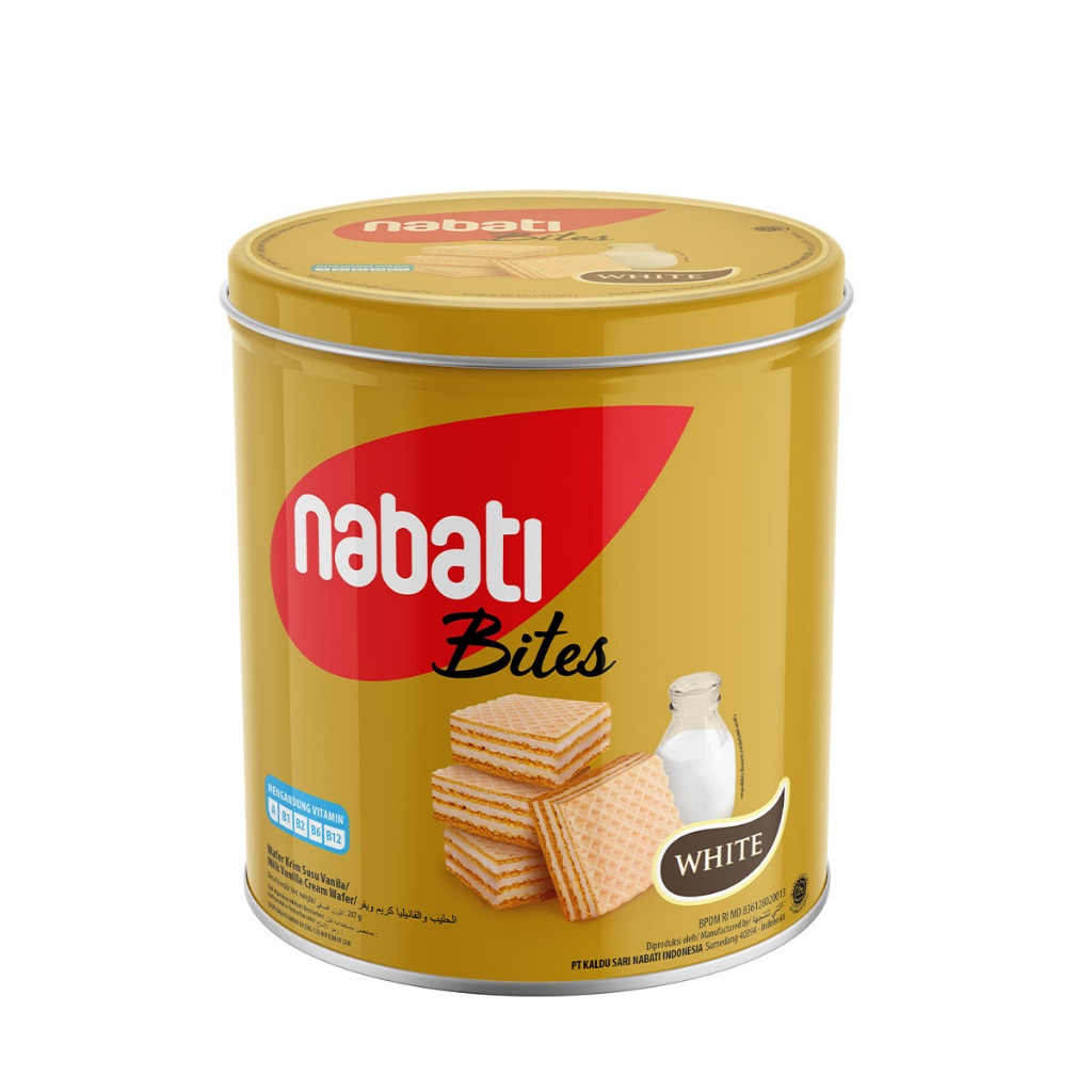 

Nabati Wafer Kaleng Rasa Vanilla 300 Gr