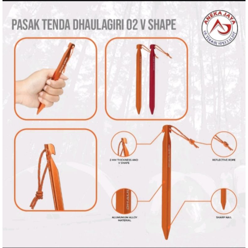 PASAK TENDA NAIL 02 DHAULAGIRI