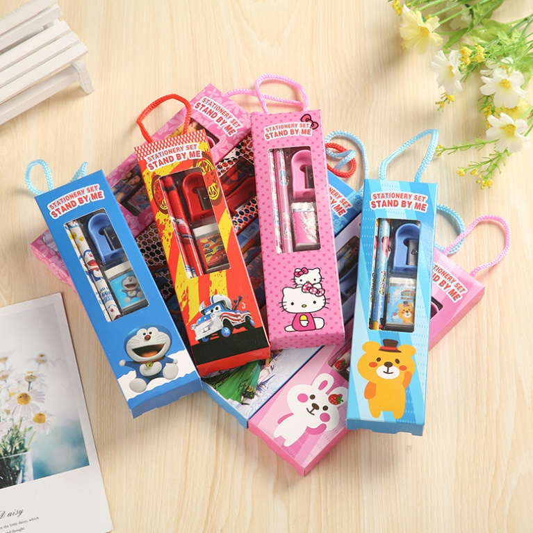 

ATS004 Set Alat Tulis 5 In 1 / Set Alat Tulis Kartun / Set Alat Tulis 5 In 1 Lucu / Set Alat Tulis Anak Motif Kartun