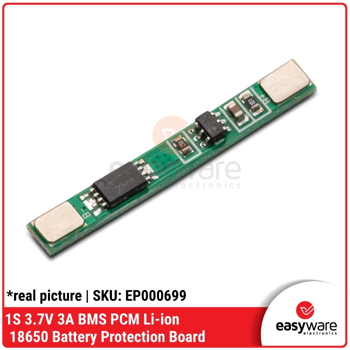 BMS 1S 3.7V 3A 18650 Li-ion BMS PCM Battery Protection board