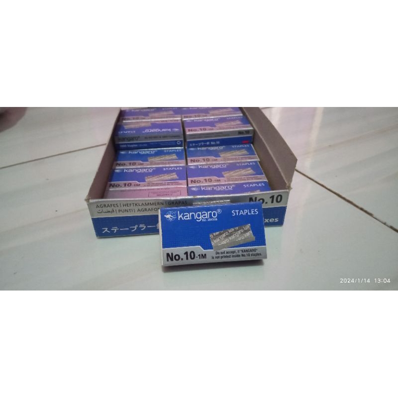 

Isi Staples Kangaro No 10