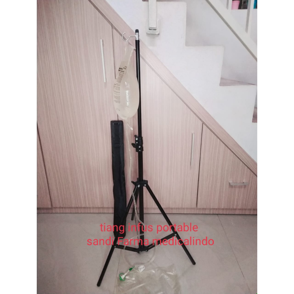 tiang infus capd/tiang infus portable/homecare