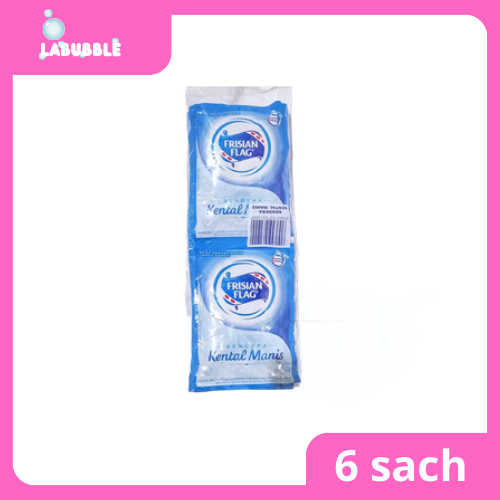 

Frisian Flag Susu Kental Manis Putih 6 Sachet X 40gr