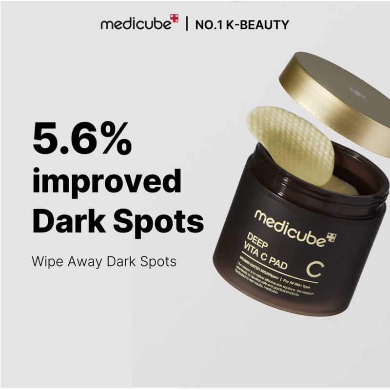 READY STOCK | MEDICUBE DEEP VITA C PAD ORI 100%