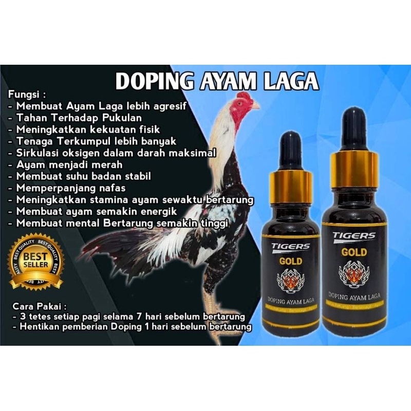 2 Botol Doping Ayam laga / vitamin ayam laga