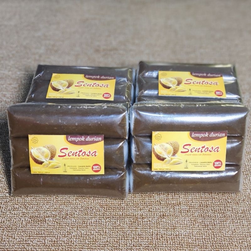 

Lempok Durian Sentosa Asli Pontianak 500 gr