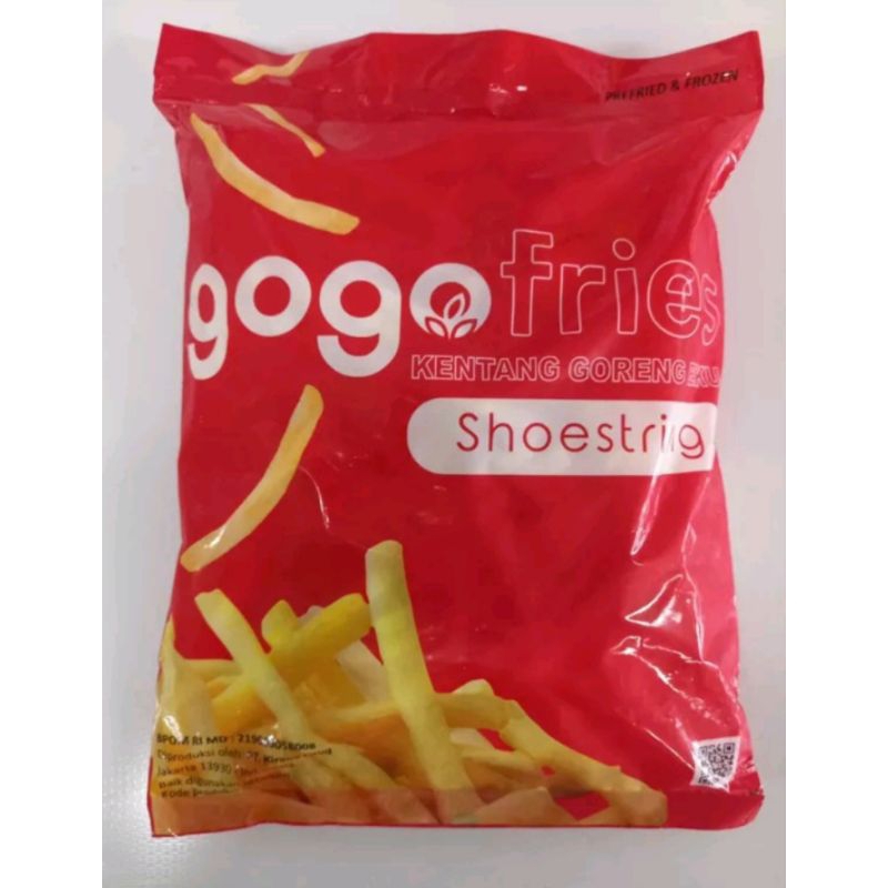 

Kentang shoestring gogo fries 1 kg