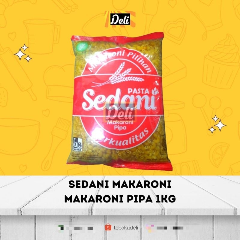 

Makaroni Pipa Kering Sedani Pasta 1kg