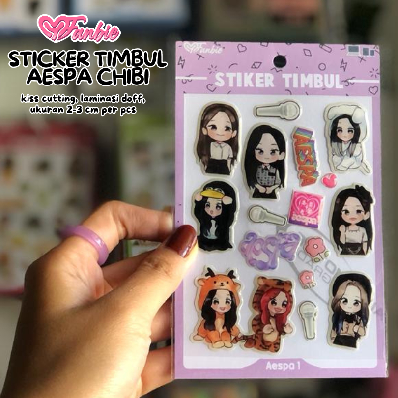 

[COD] STIKER TIMBUL AESPA ANTI AIR | STICKER AESPA CUTE