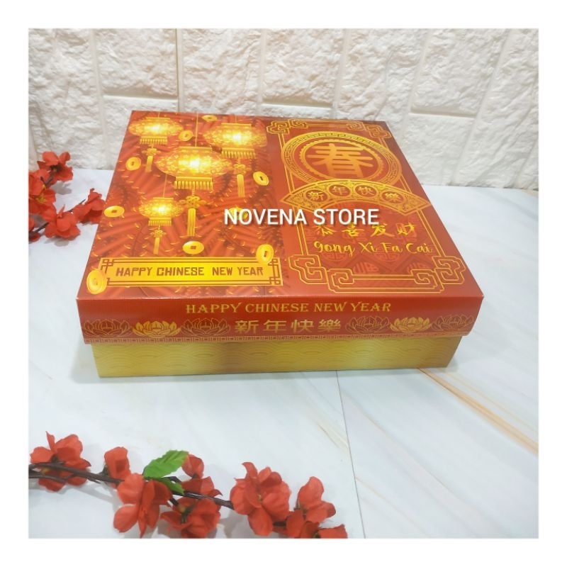 

BOX IMLEK 25x25x8cm-KOTAK KADO DUS KUE LAPIS BOLU CNY