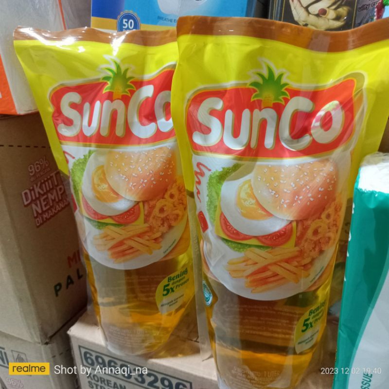 

MINYAK SUNCO/MINYAK GORENG PREMIUM SUNCO 1 LITER (BISA COD) FREEBUBLEWRAP