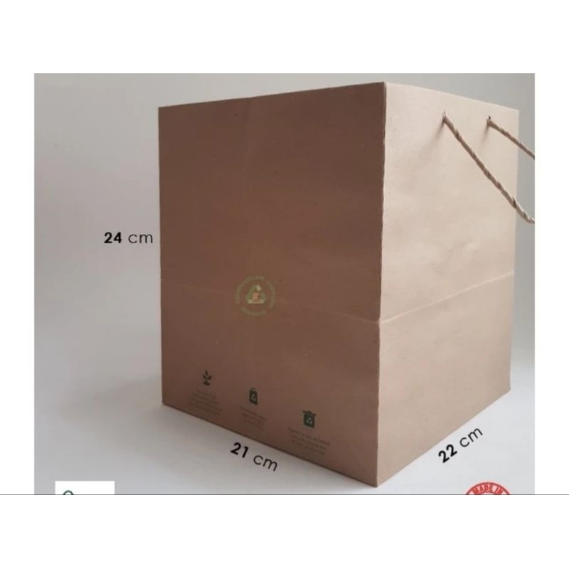 

PAPER BAG 21 x 22 cm