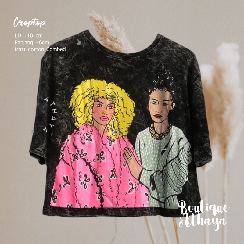 CROPTOP WANITA 3SECOND CROPTOP BKK IMPORT