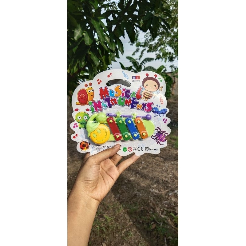 Mainan Anak Xylophone Karakter Mini Lucu