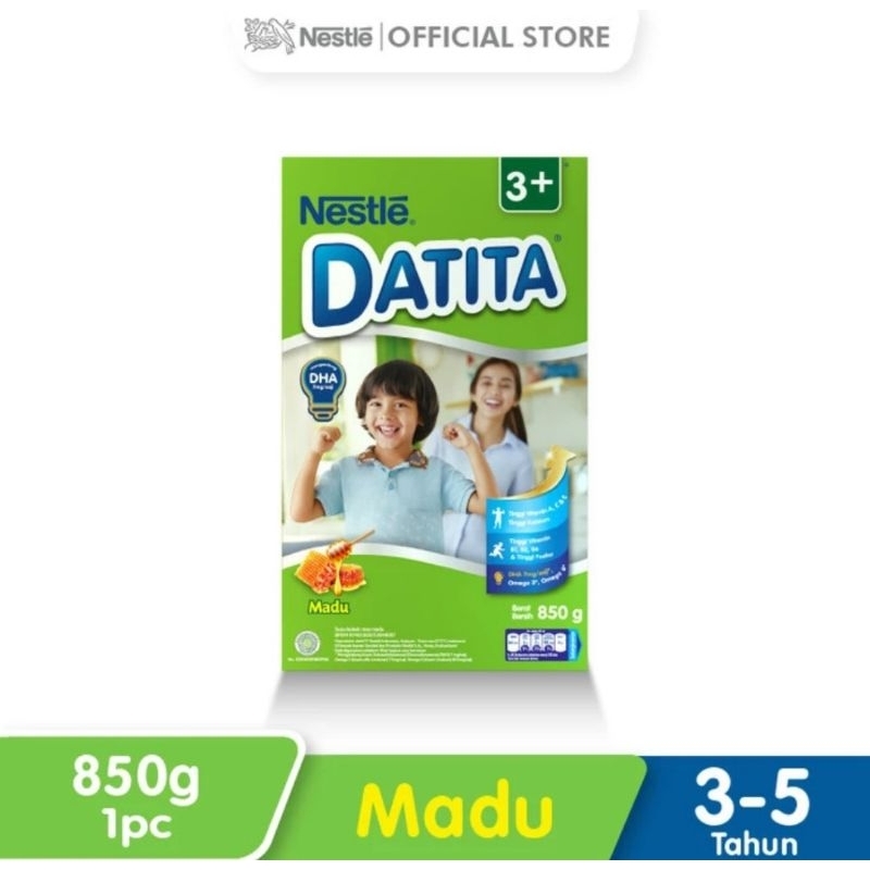 NESTLE DATITA 3+ MADU SUSU ANAK 3-5 TAHUN BOX 850GR
