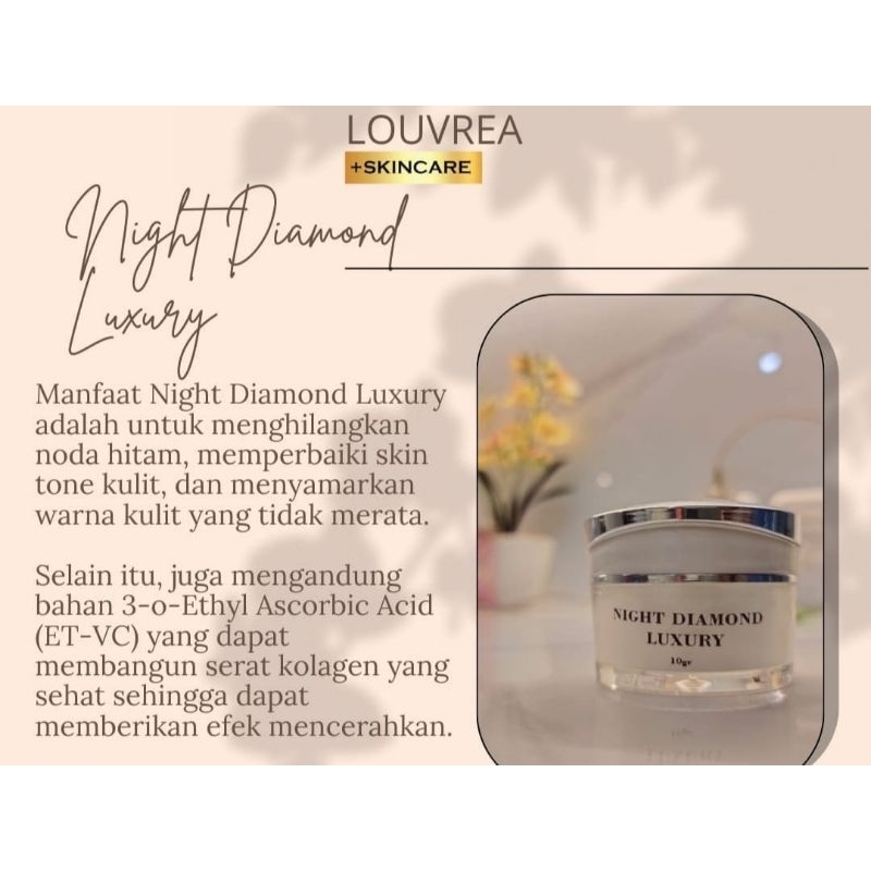 Night Cream Luxury Louvrea