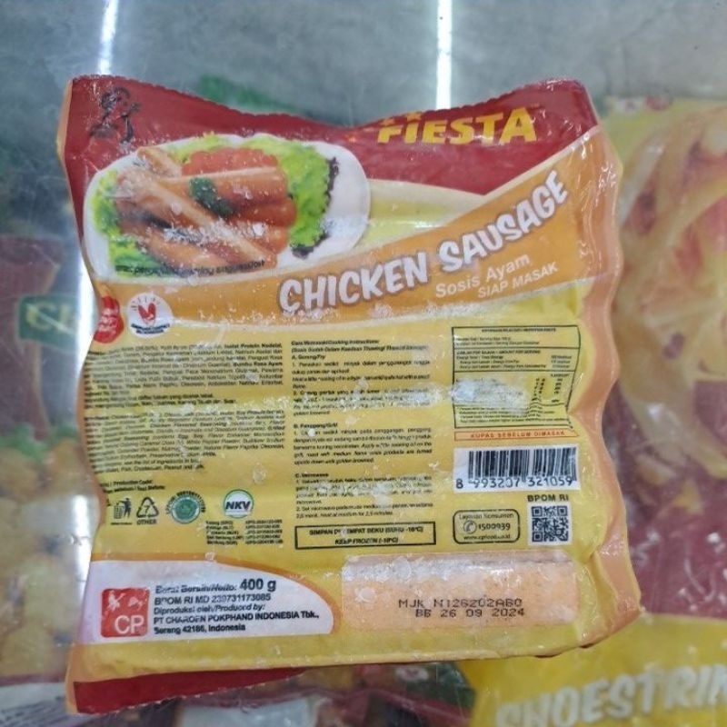 

FIESTA SOSIS CHICKEN SAUSAGE 400GRM