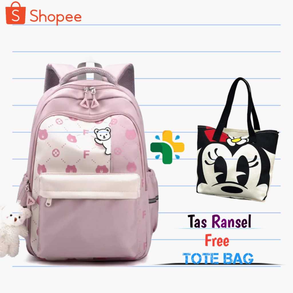 ST99 - Bisa COD - Tas Ransel Anak Sekolah Terbaru - Tas Ransel Anak Sekolah Wanita - Tas Ransel Kara