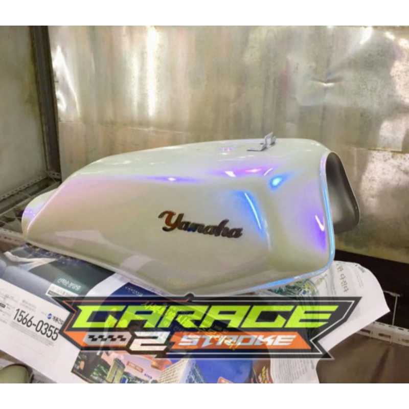 Tangki Set Body Set Yamaha Rx King Putih Bunglon Biru Ungu