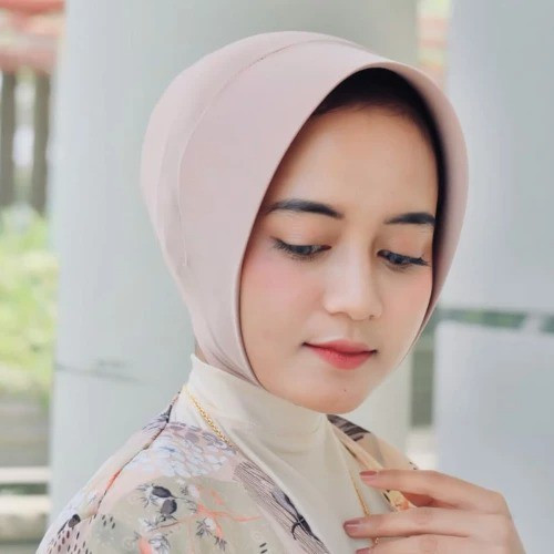PREMIUM-Dalaman Jilbab Ciput Antem Marsha  Daleman Hijab kerudung  Pengantin Anti Tembem Budeg Marsy
