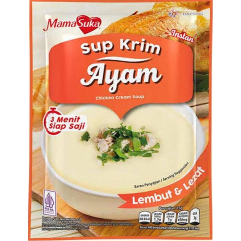 

Mamasuka Sup Krim Ayam 55gr