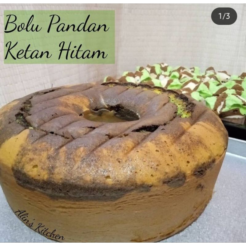 

Bolu Pandan Ketan Hitam