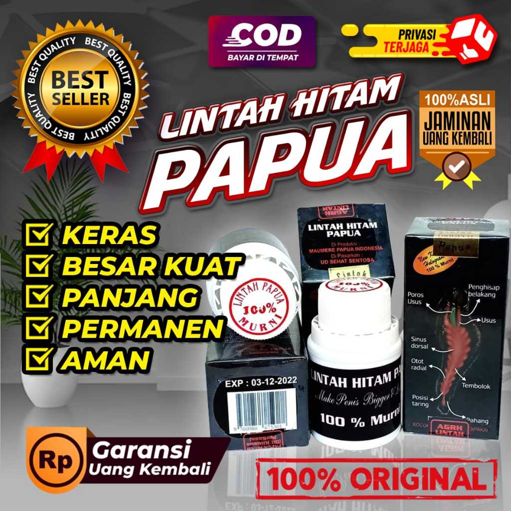 MINYAK LINTAH HITAM PAPUA 100% ORIGINAL MINYAK PEMBESAR VITAL PRIA LINTAH PAPUA ASLI ORIGINAL 100% P